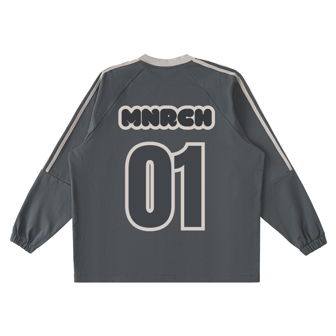 MNRCH Crew Collection - Cream/Ash