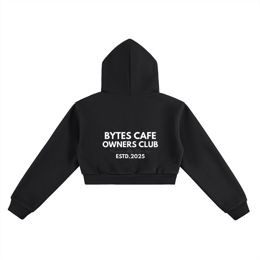 Bytes - Owners Club (Cropped Hoodie)