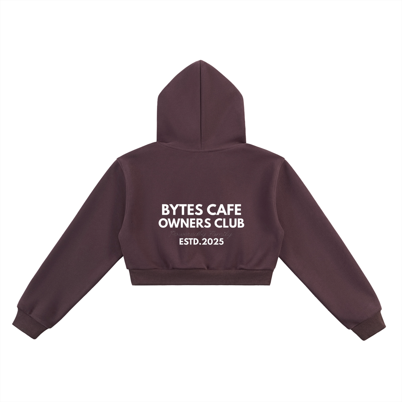 Bytes - Owners Club (Cropped Hoodie)