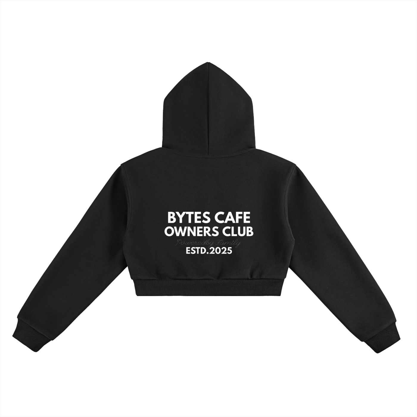 Bytes - Owners Club (Cropped Hoodie)